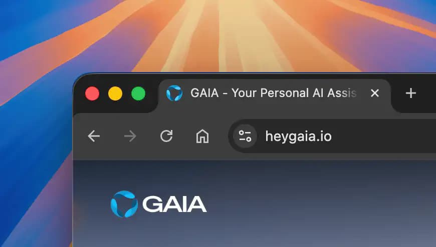 GAIA Web App webp